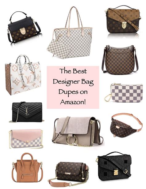 best amazon bag dupes|designer handbag dupes on amazon.